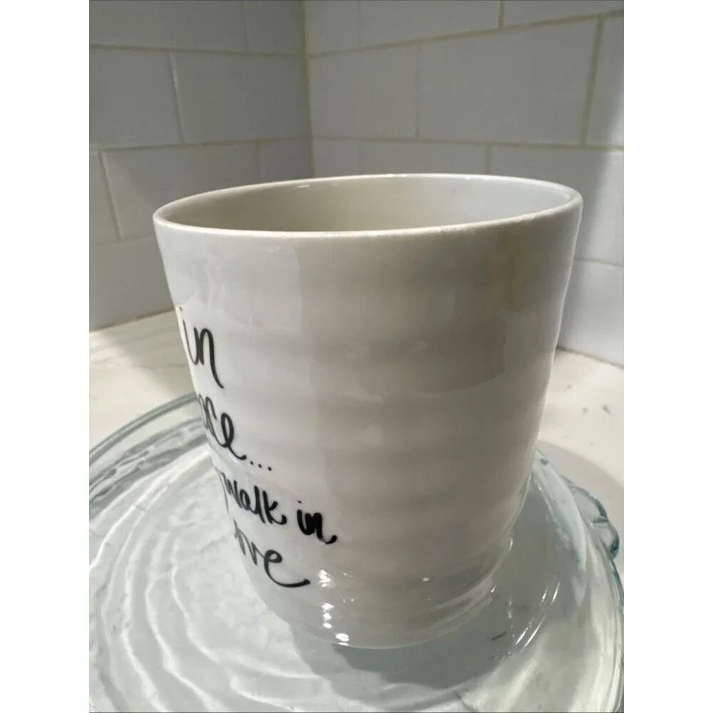 Austin & Ash Mug Live in Grace Walk in Love Coffee Mug Religious Large